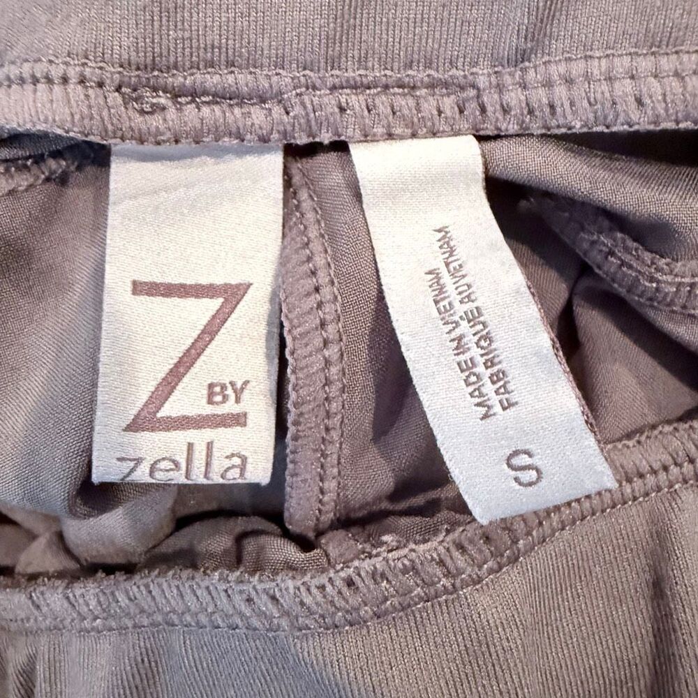 Z by Zella Elastic Waist High Rise Lightweight Active Jogger Pants Gray Small - Picture 4 of 4